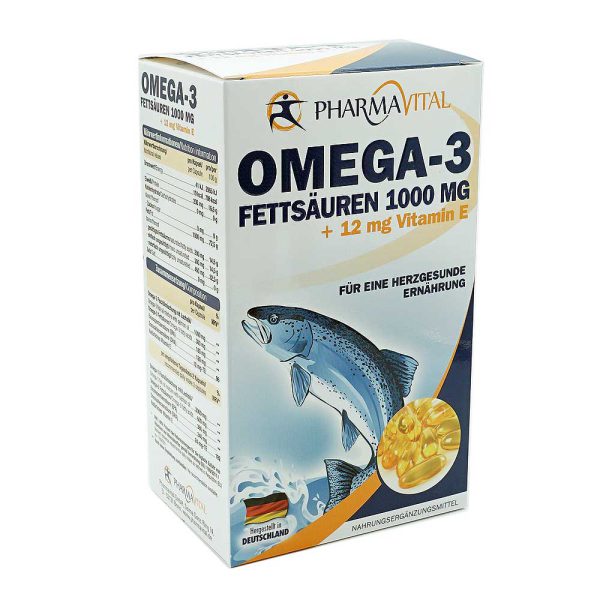 Omega 3 1000mg + vit e pharmavital