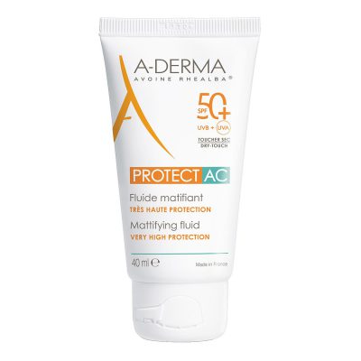 Aderma protect fluid ac mat 40ml