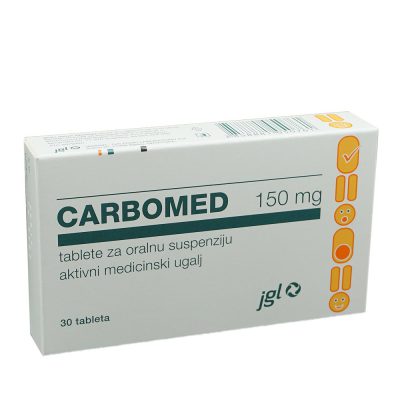 Carbomed tbl 30x150mg
