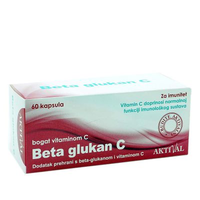 Beta glucan 60x250mg/aktival/