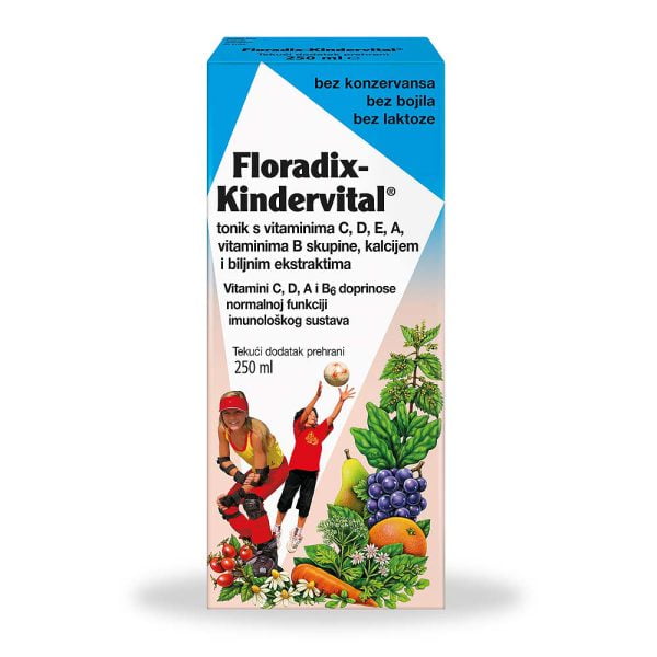 Floradix kindervital sirup za djecu 250ml