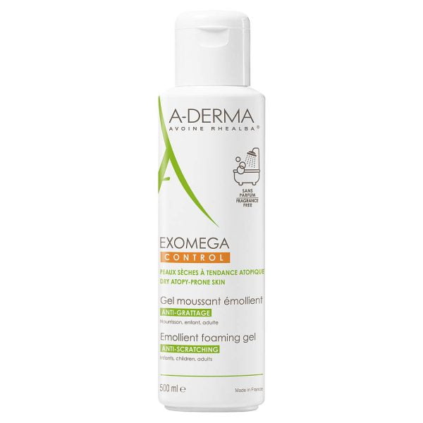 Aderma exomega pjenušavi gel 500ml