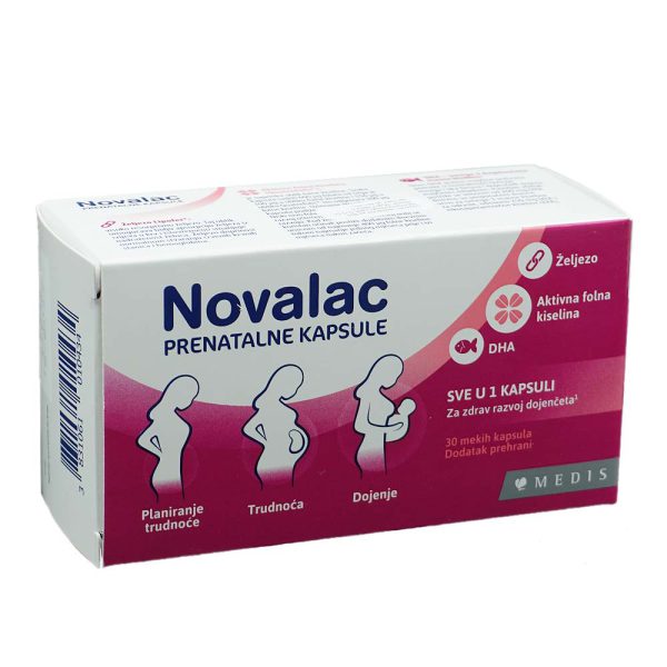 Novalac prenatal caps a30