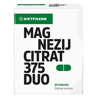 Dietpharm magnezij citrat 375 caps a50