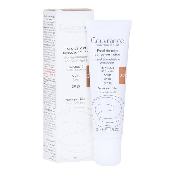 Avene couvrance salbe tekući puder 3.0 30ml