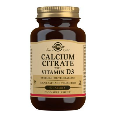 Solgar kalcij citrat + vitamin d tbl a60