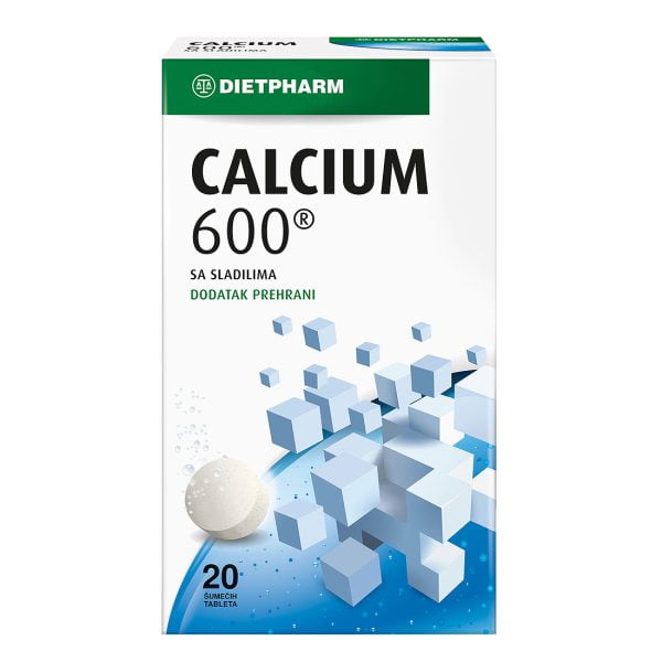 Dietpharm calcium 600 eff a20