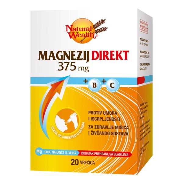 N.w. magnezij direkt 375+b1+c20 granule