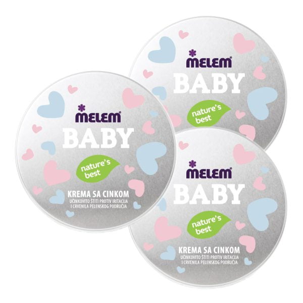 Melem baby krema s cinkom 75ml