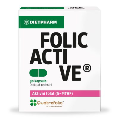 Dietpharm folic active caps a30