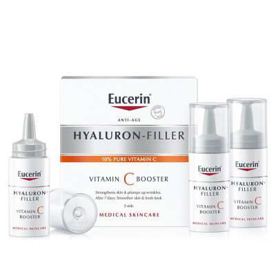 Eucerin hyaluron filler booster s vitaminom c 3x8ml