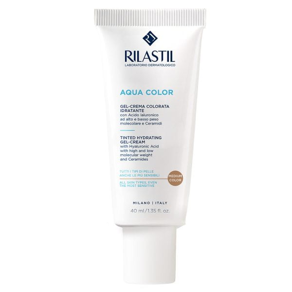 Rilastil aqua color tonirana medium cc gel krema 40ml