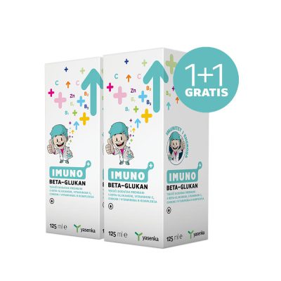 Imuno beta-glukan junior sirup yasenka 125ml 1+1 gratis
