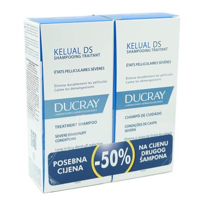 Ducray kelual ds šampon duo(-50% na drugi)