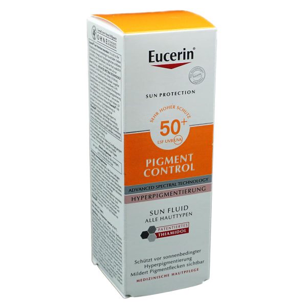 Eucerin sun pigment control fluid spf50+ 50ml