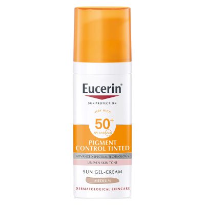 Eucerin sun pigment control gel/krema tonirana medium spf50 50ml