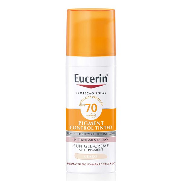 Eucerin sun oil control fluid tonirani light spf50+ 50ml