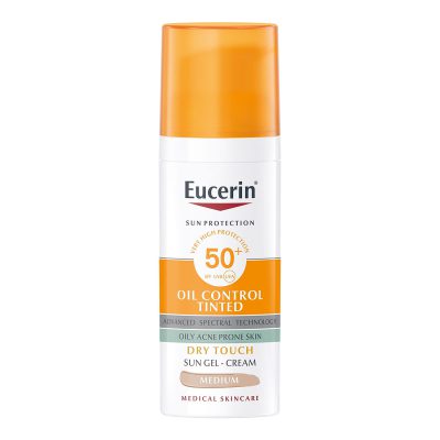 Eucerin sun oil control fluid tonirani medium spf50+ 50ml