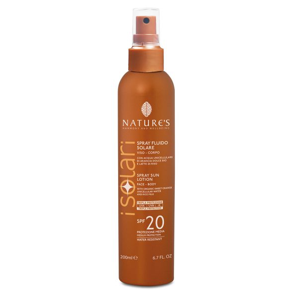 Natures sprej za suncanje spf 20 200ml