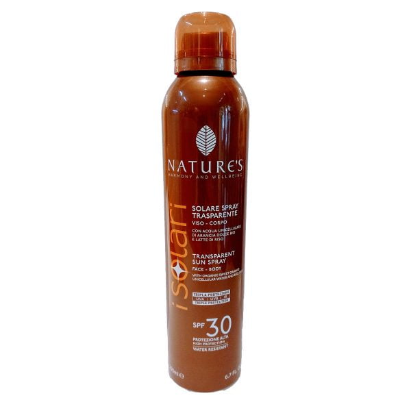 Natures sprej za suncanje spf 30 200ml