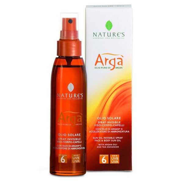 Natures argan ulje za sunčanje spf 6 150ml