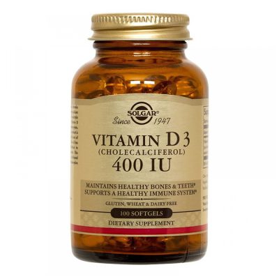 Solgar vitamin d 400iu caps a100