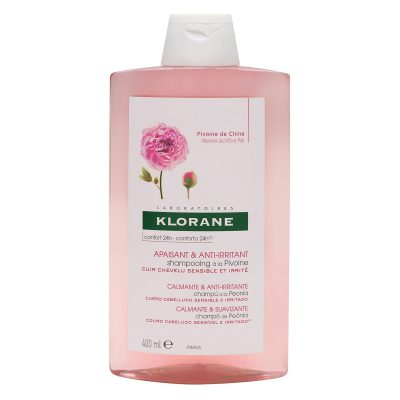 Klorane šampon za iritirano vlasište božur 400ml