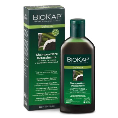 Biokap crni detox šampon 200ml