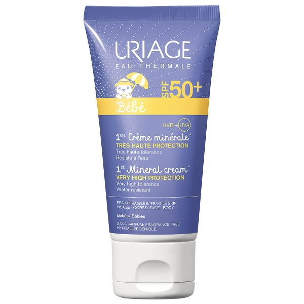 Uriage bariesun bebe prva mineralna krema spf50+ 50ml