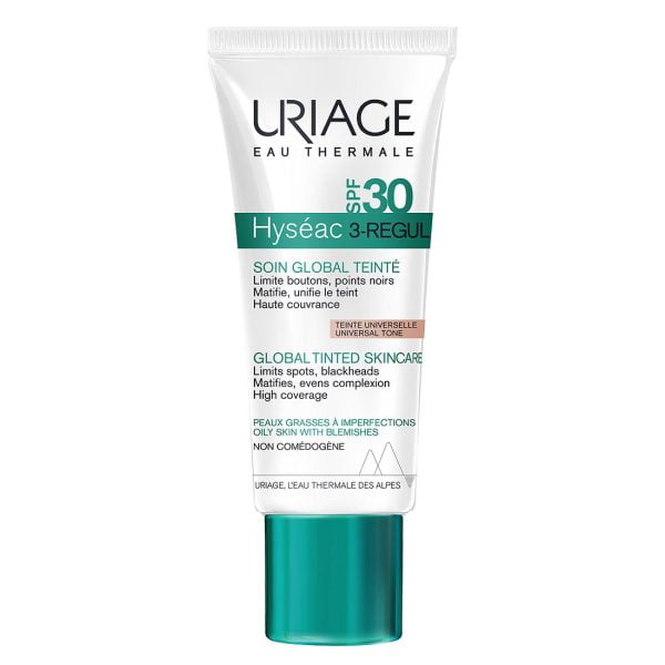 Uriage hyseac 3-regul tonirana emulzija spf30 40ml