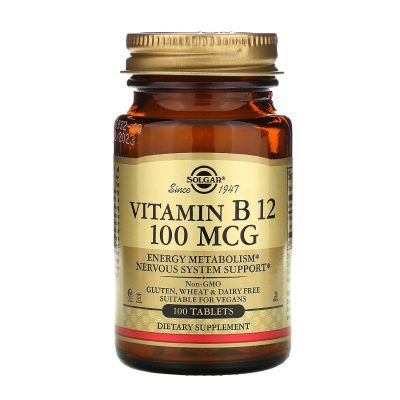 Solgar vitamin b12 100mcg tbl a100