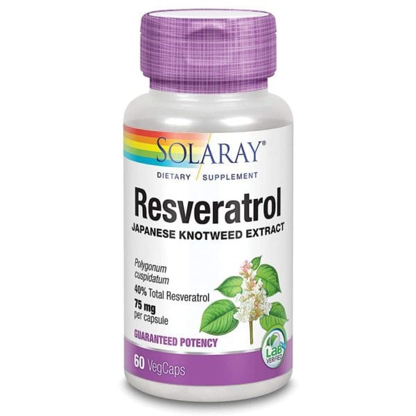 Solaray resveratrol cps 60x75mg