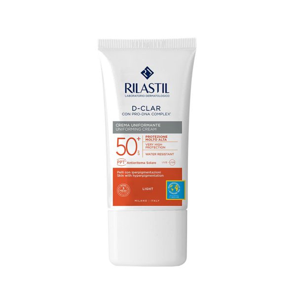 Rilastil d-clar tonirana krema light spf50+ 40ml