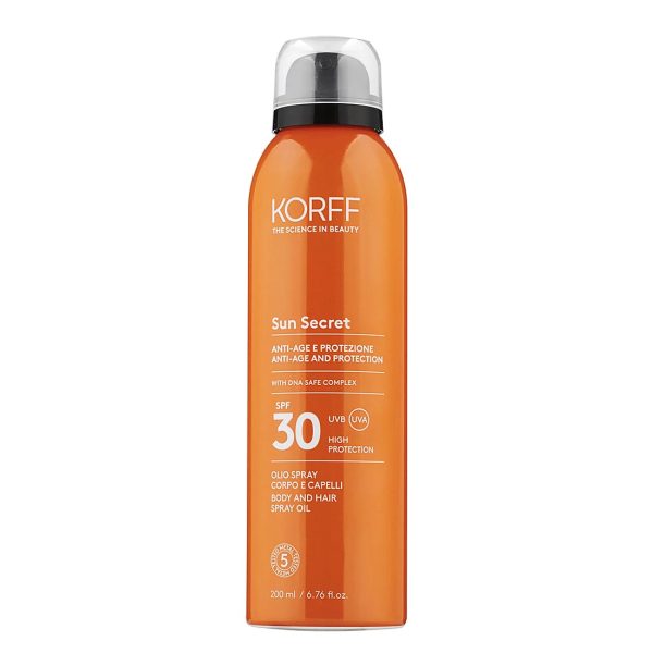 Korff sun secret ulje u spreju za tijelo i kosu spf30 200ml