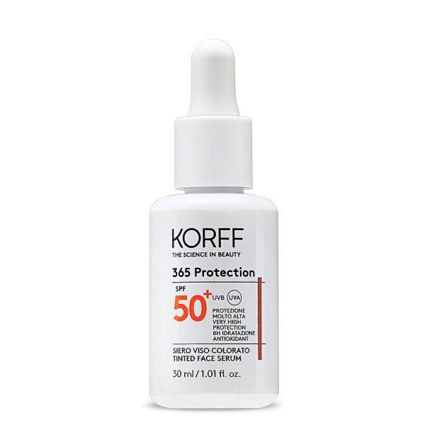 Korff 365 protection serum za lice tonirani spf50+ 30ml