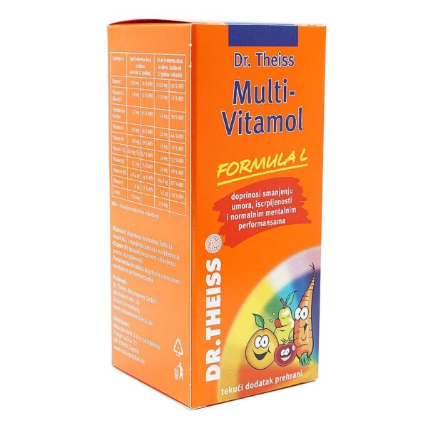 Dr.theiss multivitamol sirup 6+ 200ml