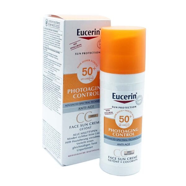 Eucerin sun tonirana cc krema spf50 svijetla 50ml