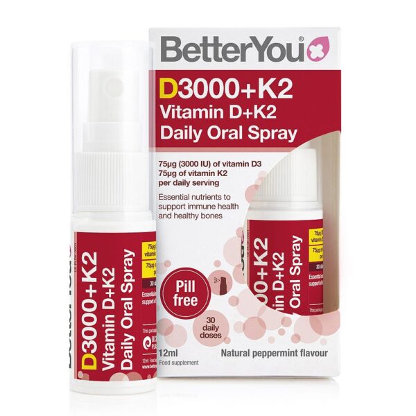 By dlux vitamin d3+k2 sprej 12ml