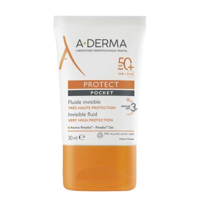 Aderma protect pocket nevidljivi fluid spf 50+ 30ml