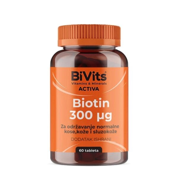 Bivits activa biotin 60 tableta