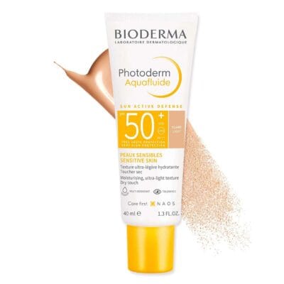 Bioderma photoderm aquafluid tonirani light spf50+ 40ml