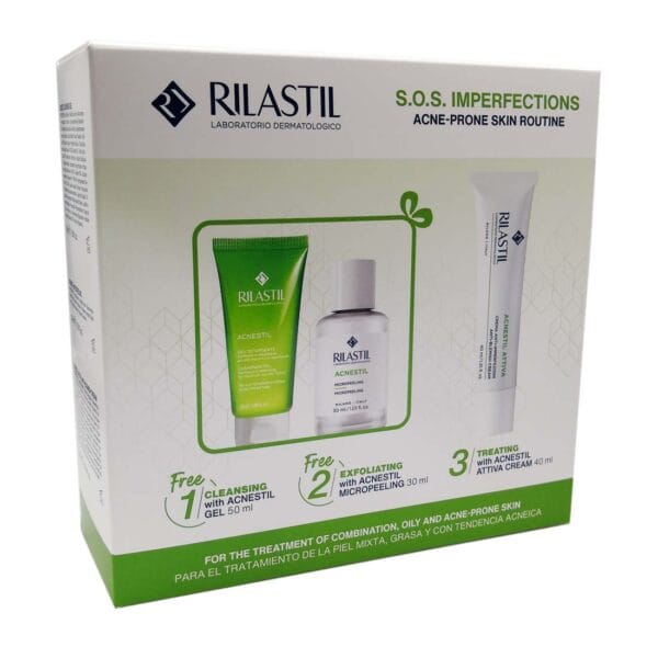 Rilastil promo acnestil (krema 40ml+micropeeling 30ml+gel 50ml)