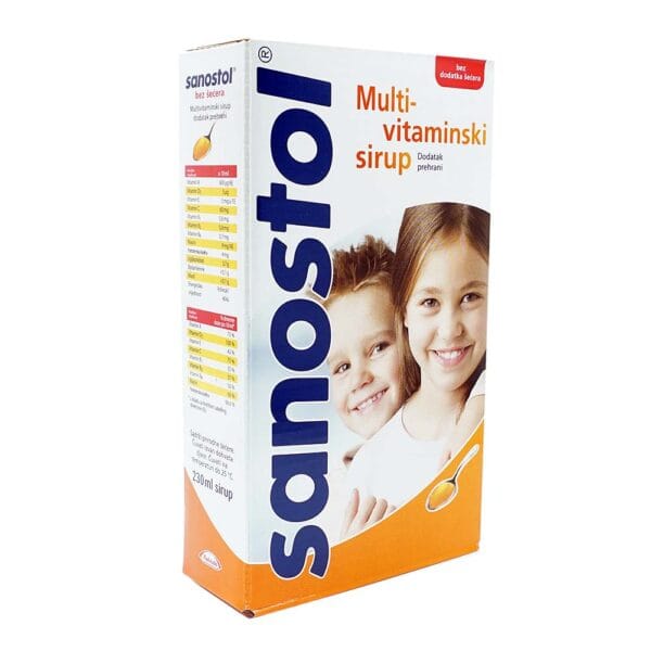 Multi-sanostol sirup 230ml-bez šećera