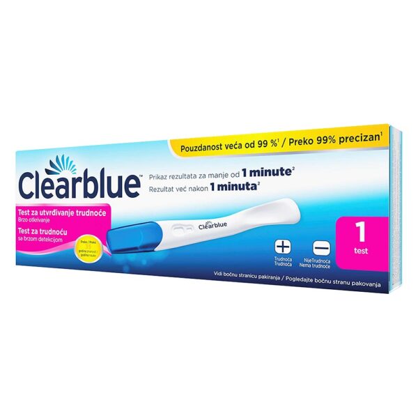 Test na  trudnoću clearblue plus (1 minuta)