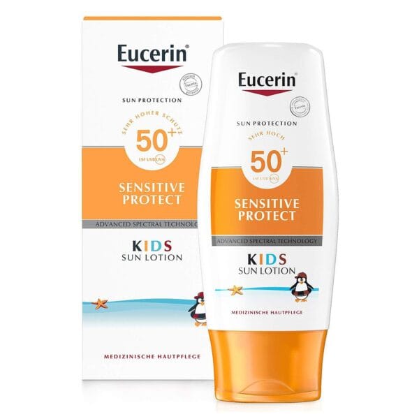 Eucerin sun dječji losion 50+ 150ml