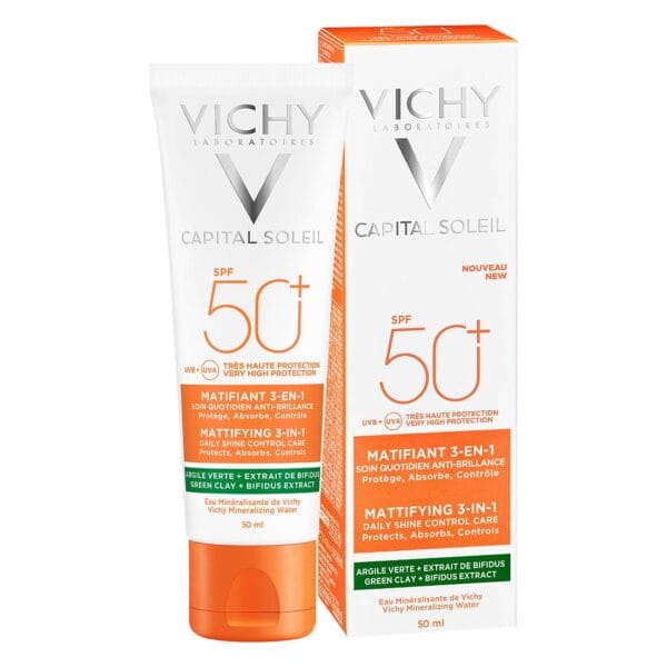 Vichy cs matirajuća krema 3u1 spf50+ 50ml