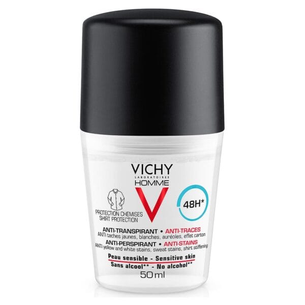 Vichy deo roll-on men 48h bez tragova 50ml