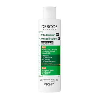 Vchy dercos šampon 2u1 protiv peruti za sve tipove kose 200ml