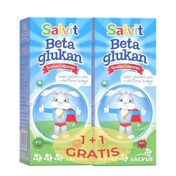 Salvit beta glucan sirup 150ml 1+1